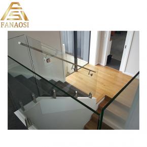 304 316 2205 spigot glass railing stainless steel balcony glass railing