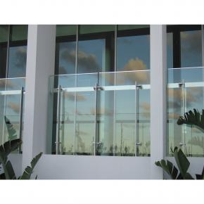 Post Glass Railing Stainless Glass Railing 