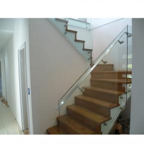 Balcony stainless steel glass railing balustrade terrace standoff railing